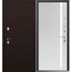 Входная дверь Command Doors Сибирь термо 30Б белый матовый