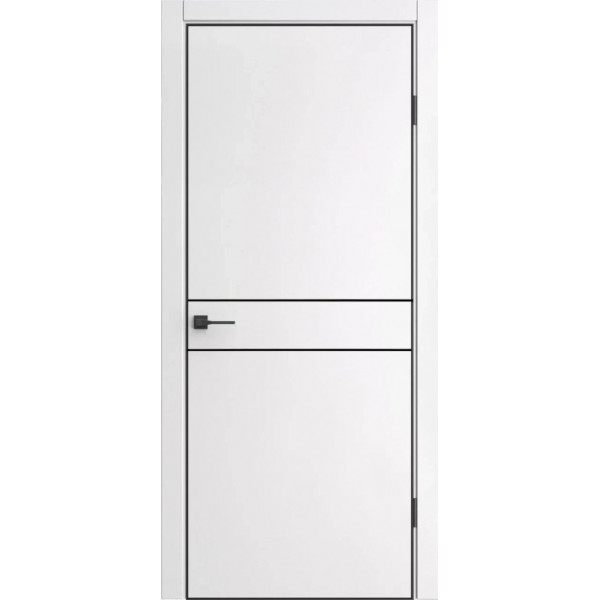 Межкомнатная дверь Ульяновские двери ДП-52 (White Perl) Глухие, white pearl