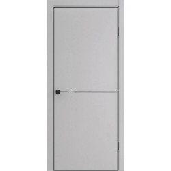 Межкомнатная дверь Ульяновские двери ДП-50.1 (Silver gray) Глухие, silver gray