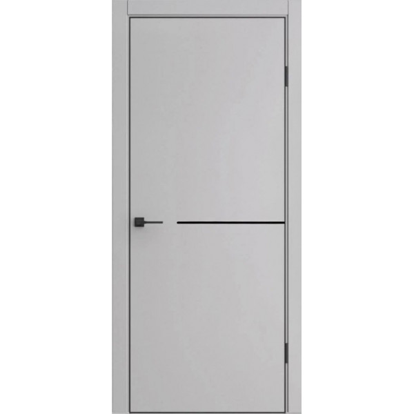 Межкомнатная дверь Ульяновские двери ДП-50.1 (Silver gray) Глухие, silver gray