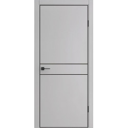 Межкомнатная дверь Ульяновские двери ДП-52 (Silver gray) Глухие, silver gray