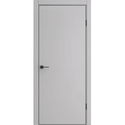 Межкомнатная дверь Ульяновские двери ДП-50 (Silver gray) Глухие, silver gray