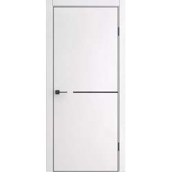 Межкомнатная дверь Ульяновские двери ДП-50.1 (White Pearl) Глухие, white pearl