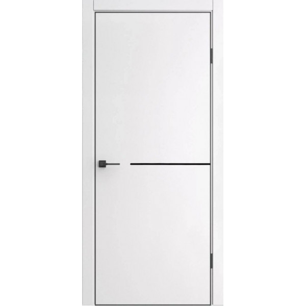 Межкомнатная дверь Ульяновские двери ДП-50.1 (White Pearl) Глухие, white pearl