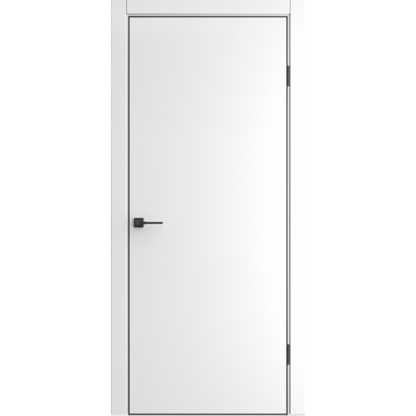 Межкомнатная дверь Ульяновские двери ДП-50 (White Pearl) Глухие, white pearl